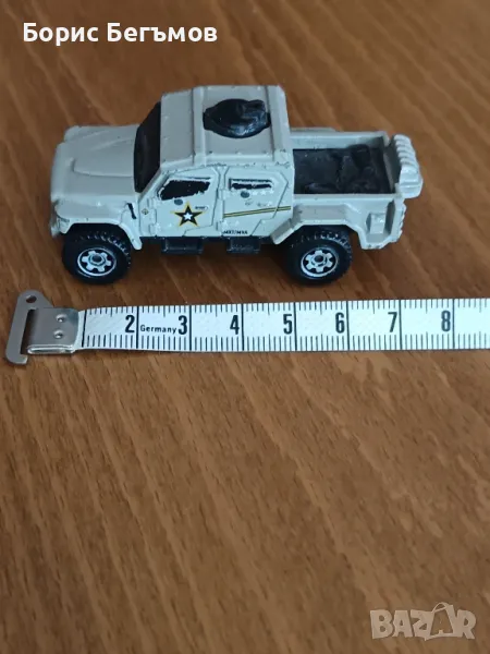Военен джип Vintage 2012 Matchbox Battle Mission, снимка 1