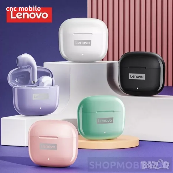 Lenovo Thinkplus LivePods LP40 Bluetooth слушалки , снимка 1