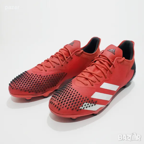 ADIDAS EE9553 Predator 20.2 Fg Demonskin Оригинални Калеври Бутонки 42-42.5 27см, снимка 1