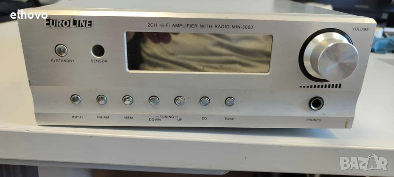 Усилвател с радио Euroline MIN-3000, снимка 1