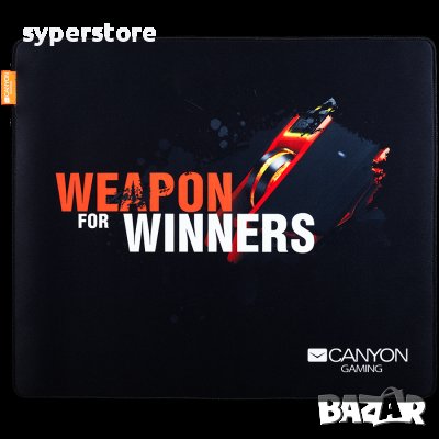 Подложка за мишка Геймърска CANYON CND-CMP5 350x250x3mm Черна Multipandex, снимка 1