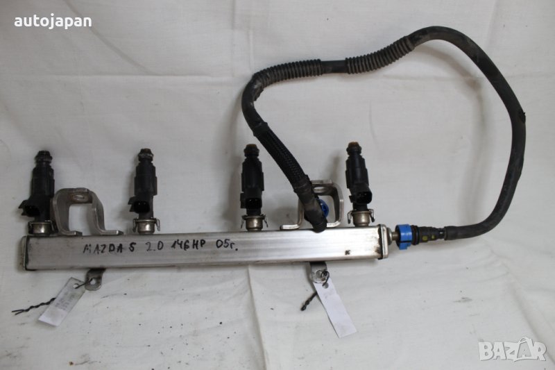 Бензинови рейка и дюзи Мазда 5 2.0 146кс 05г Mazda 5 2.0 146hp 2005, снимка 1