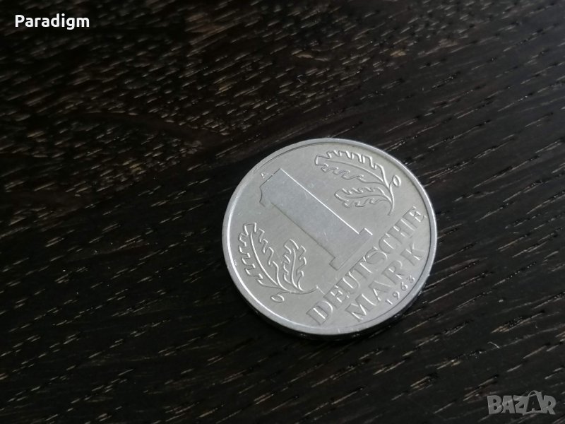 Монета - Германия - 1 марка | 1963г.; серия А, снимка 1