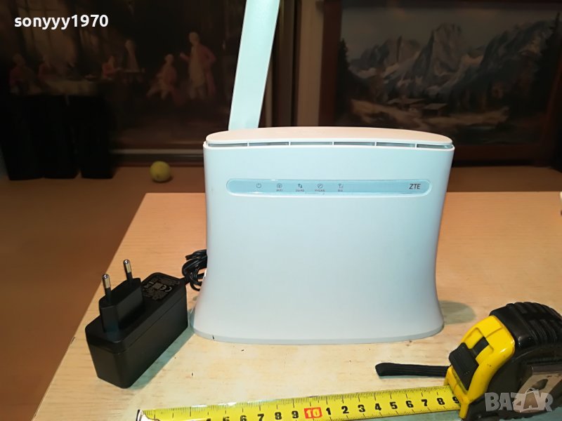 ZTE 4G ROUTER+ADAPTER 0512221953, снимка 1