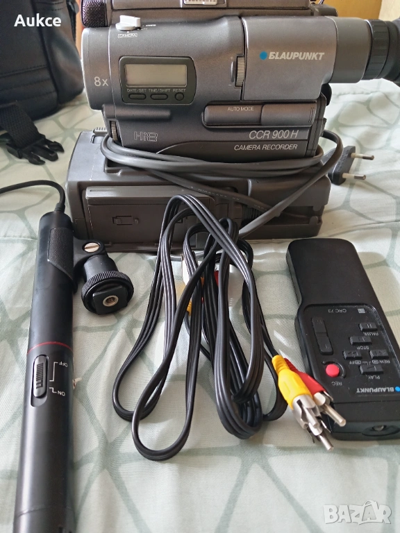 Камера Blaupunkt Hi-8 окомплектована+кожена чанта, снимка 1