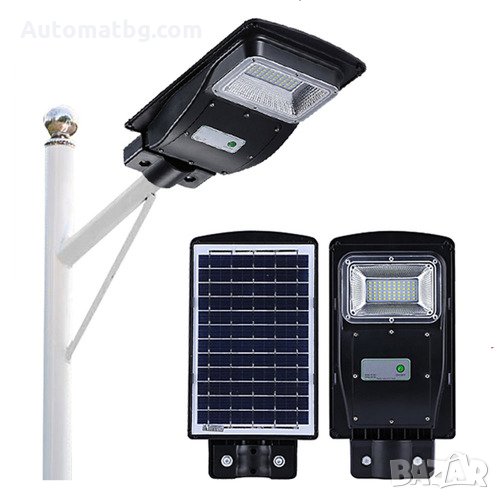 Улична соларна лампа Automat, 100W, С 1 LED сектора, снимка 1
