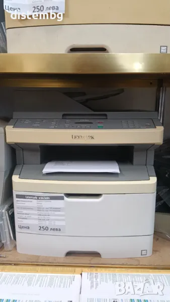Лазерно мултифункционално устройство  Lexmark  x363dn, снимка 1