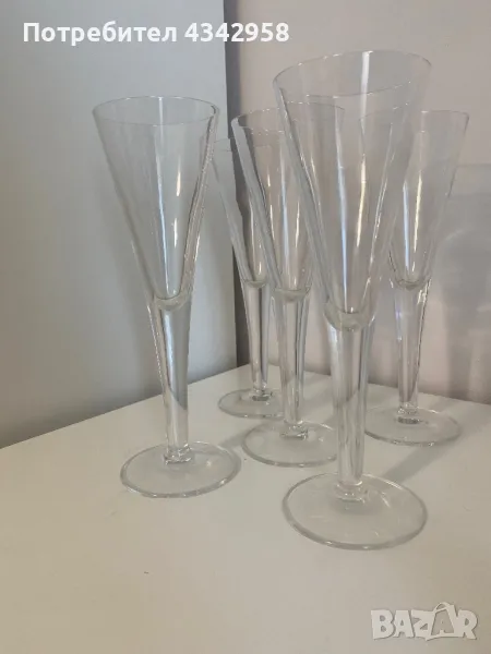 Vintage crystal wine glasses.Germany , снимка 1