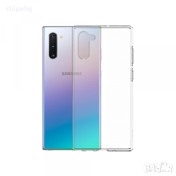 Силиконов гръб За Samsung Galaxy Note 10, Slim, Прозрачен , снимка 1