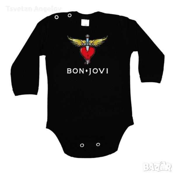 Разпродажба! Бебешко боди BON JOVI 2, снимка 1