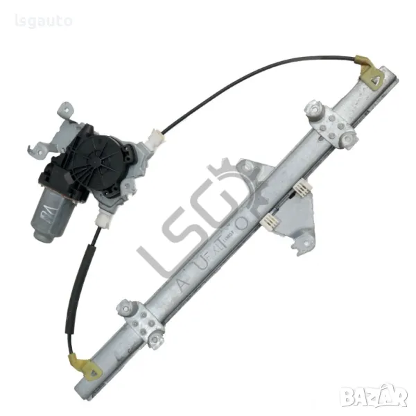 Механизъм с моторче преден ляв ел. стъклоповдигач Nissan Note I (E11) 2005-2012 ID:146657, снимка 1