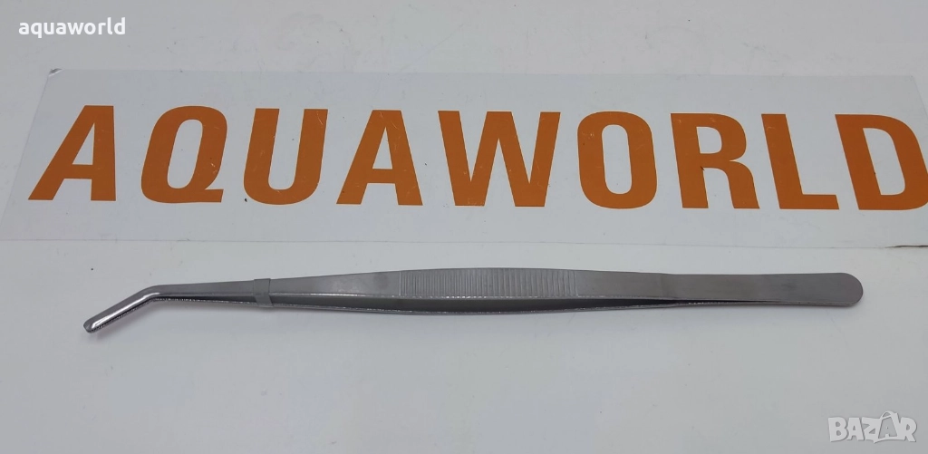 "ПРОМОЦИЯ" Пинсета със закривен връх 30см, снимка 1