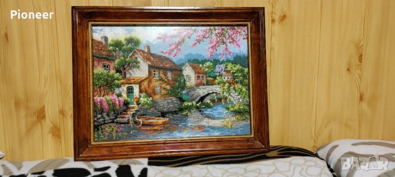 Гоблен "СЕЛСКИ ПЕЙЗАЖ", снимка 1