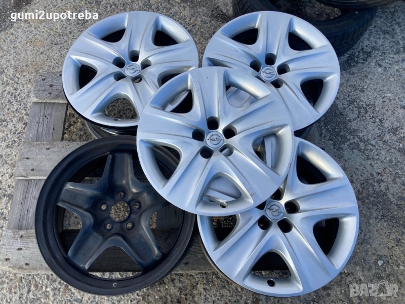 17 джанти 5х105 Опел Астра К Opel Astra K Cruze 7J et42 +тасове, снимка 1
