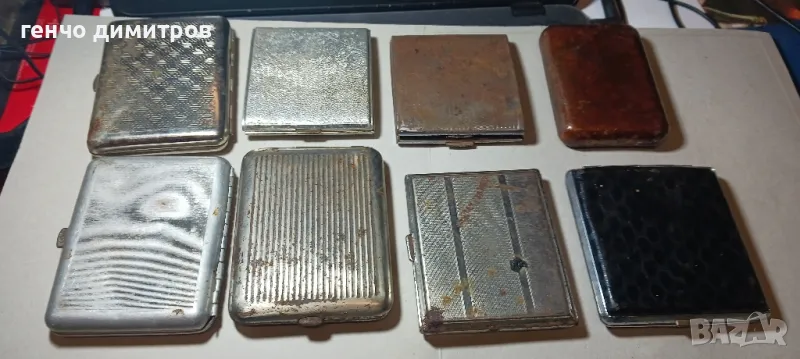 лот стари табакери , снимка 1