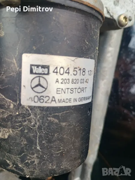 2038200342 Моторче ,двигател на чистачките /предно/ за Мерцедес Ц класа /W203/, снимка 1