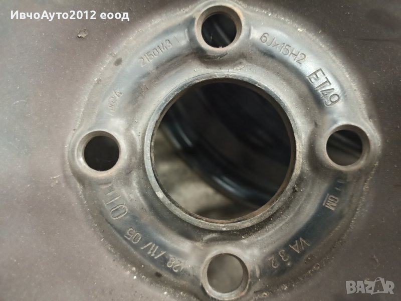 Джанти метални 15 Опел opel, снимка 1