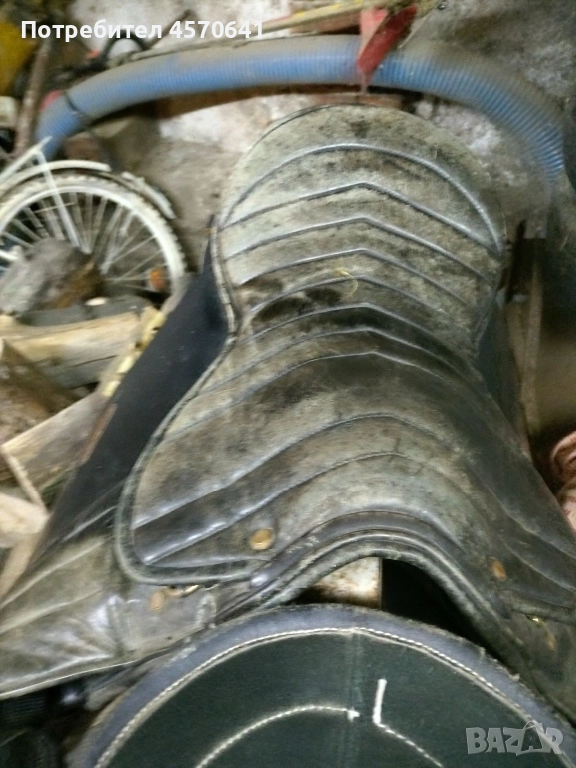 Продавам седло естествена кожа , внос от Германия , снимка 1