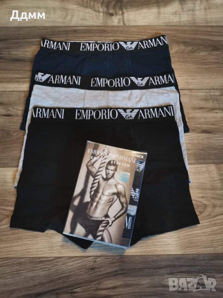 Мъжки памучни боксерки Armani Under Tommy Calvin , снимка 1