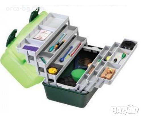 Куфар за риболовни принадлежности PLASTICA PANARO 138 голям и здрав, снимка 1