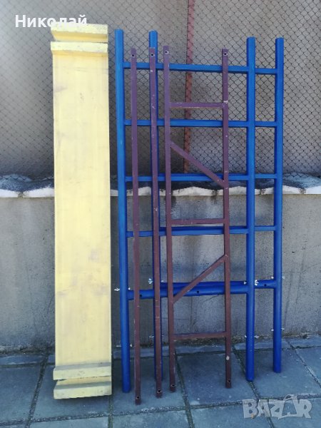 Подвижно рамково скеле 4м , снимка 1