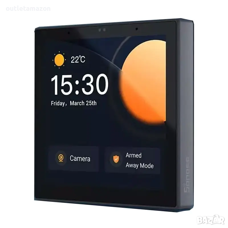 SONOFF NSPanel PRO Интелигентен контролен панел Черен цвят, снимка 1