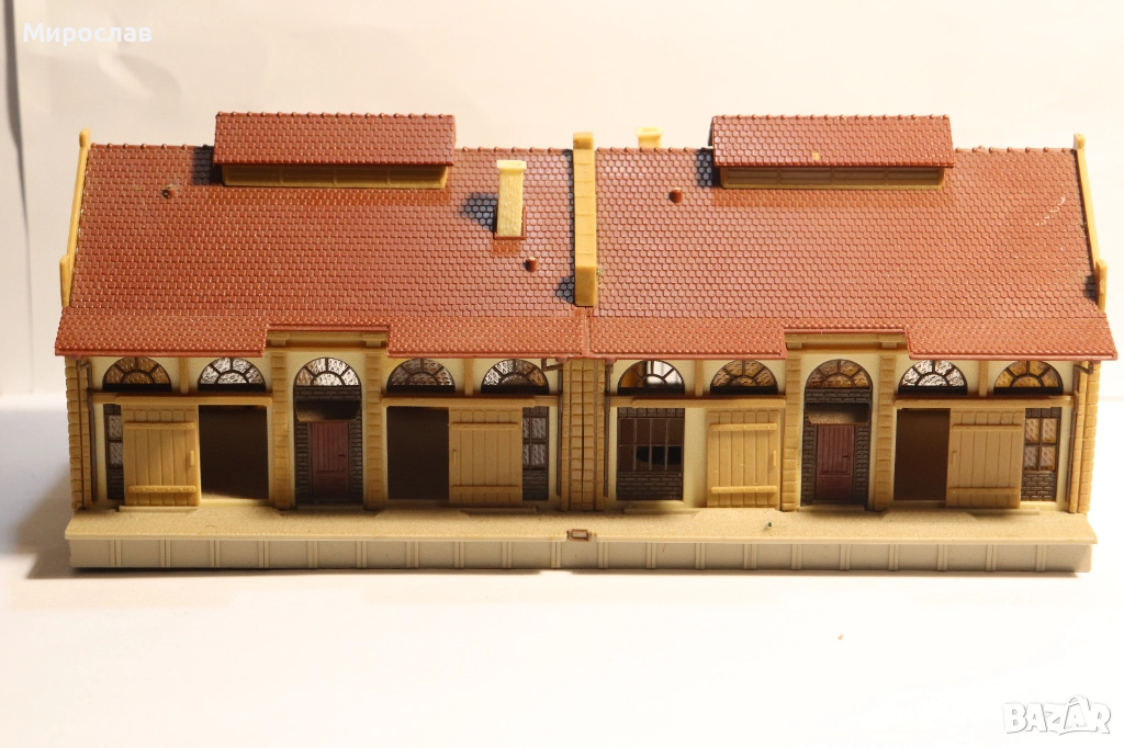 FALLER? KIBRI? H0 1/87 СГРАДА ГАРА КЪЩА ВАГОН ВЛАК ЖП, снимка 1
