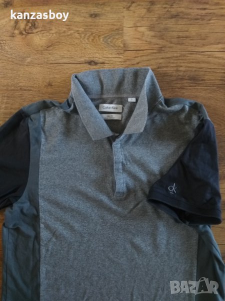 calvin klein - страхотна мъжка тениска КАТО НОВА, снимка 1