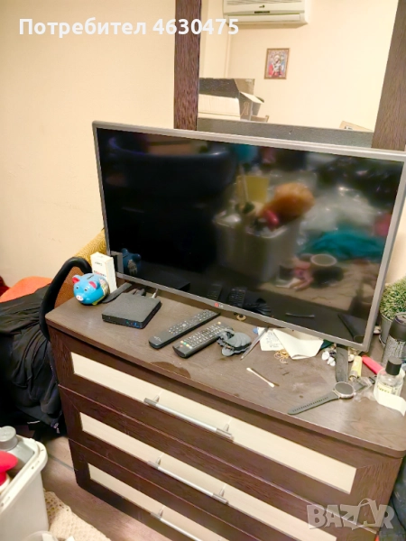 LG телевизор 32 инча, Smart TV, използван, снимка 1