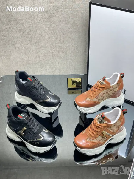 Gucci дамски обувки на платформа , снимка 1