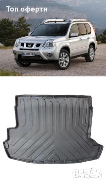 Стелка за багажник RizLine съвместима с NISSAN X-TRAIL II T30 2007-2013, снимка 1