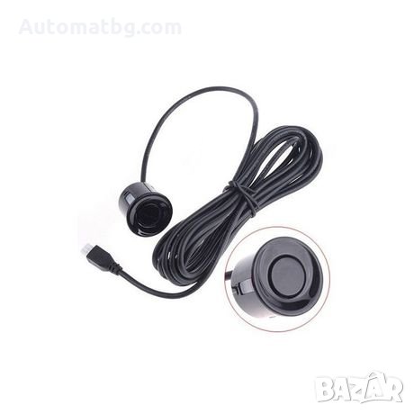 Универсален датчик за парктроник черен, снимка 1