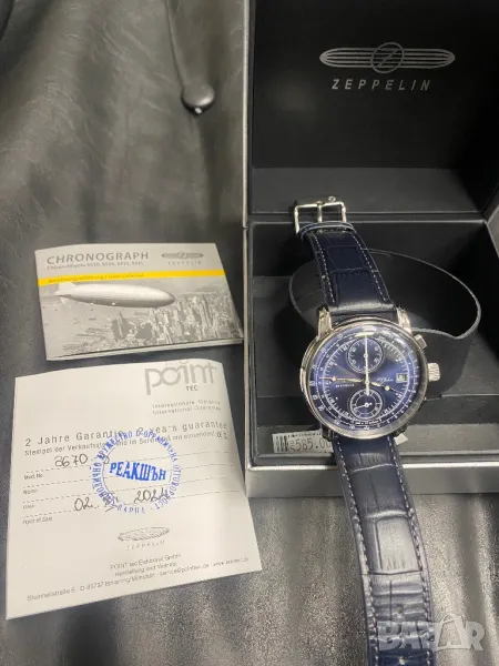 Нов мъжки часовник Zeppelin , снимка 1