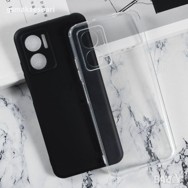 Xiaomi Redmi 10 5G - Черен / Силиконов Прозрачен Кейс Гръб, снимка 1