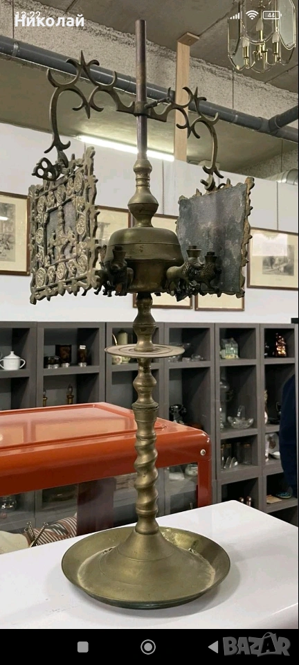 античен свещник, снимка 1