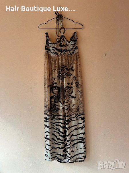 Дълга тигрова рокля L / XL размер 🖤, снимка 1
