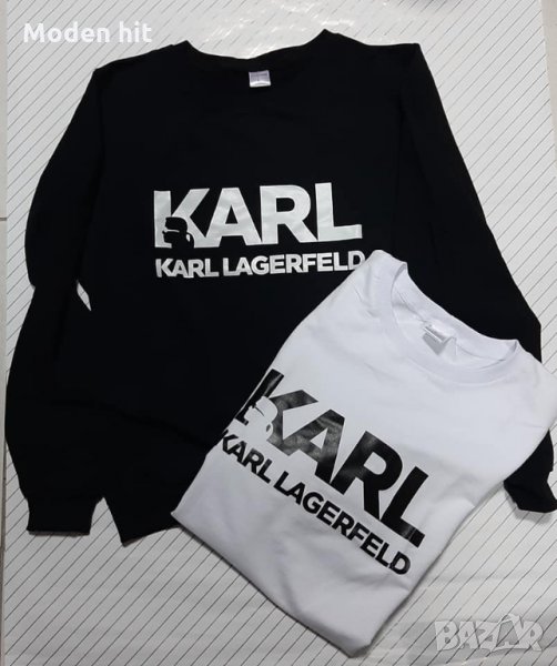Karl Lagerfeld дамска блуза реплика /памук/, снимка 1