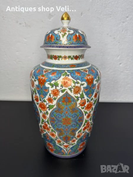 Порцеланова ваза с капак KAISER Wuhan №7066, снимка 1