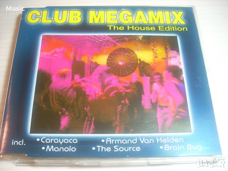 ✅Club Megamix Vol. 1 - The House Edition  оригинален диск, снимка 1
