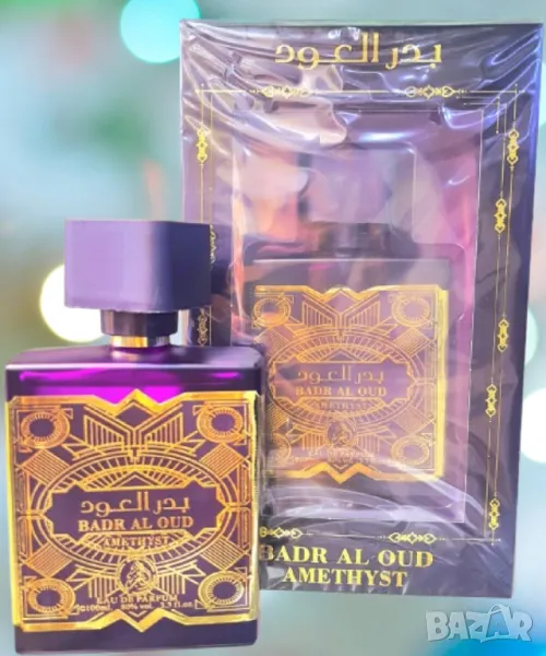 Арабски парфюм за мъже и жени Al Fakhr Badr Al Oud Amethyst 100мл, снимка 1