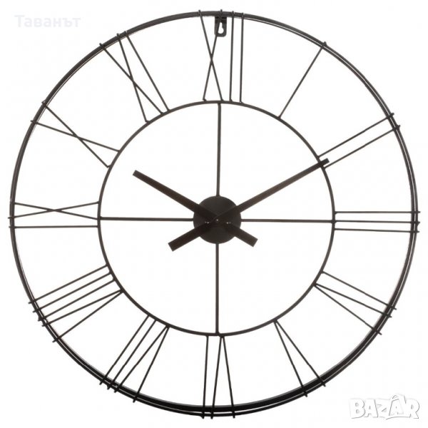 Стенен метален часовник, снимка 1