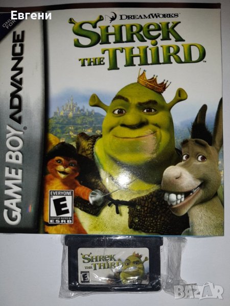 Shrek the Third Игри за Нинтендо DS lite Game boy advance Game boy color, снимка 1