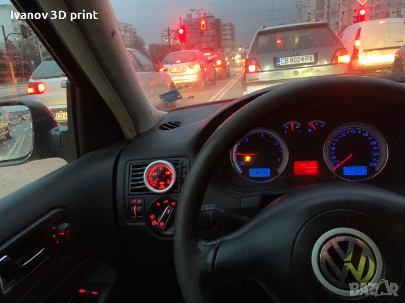 Поставка за измервателен уред VW Golf 4 ( MK4 / MK IV ), снимка 1