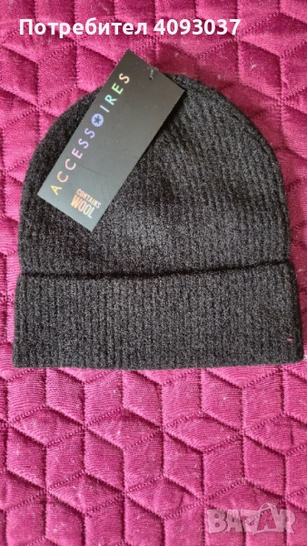 Шапка със съдържание на вълна, снимка 1