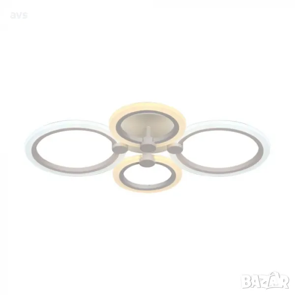 LED плафон с дистанционно управление 45W 3в1 VT-7717 V-TAC, снимка 1