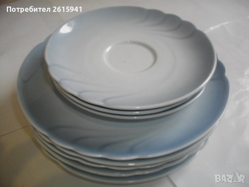 Seltmann Weden Bavaria Porcelan W.Cermany Dxx-ф145-ф195мм-8 бр.Чинии Антикварни, снимка 1