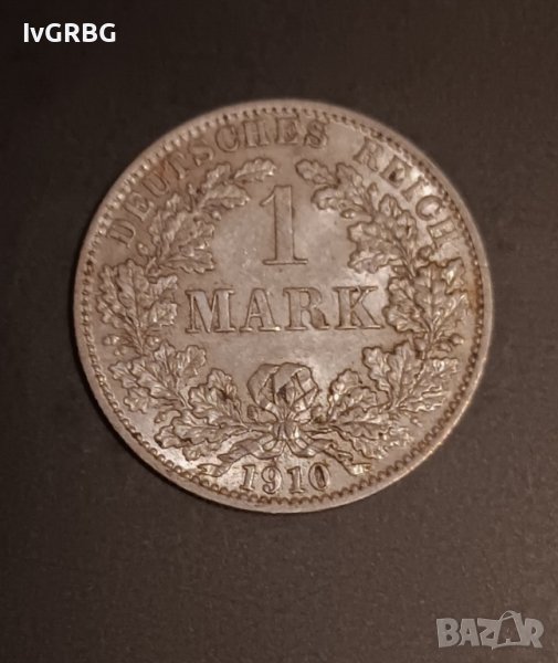 1 марка 1910 Германия сребро , снимка 1