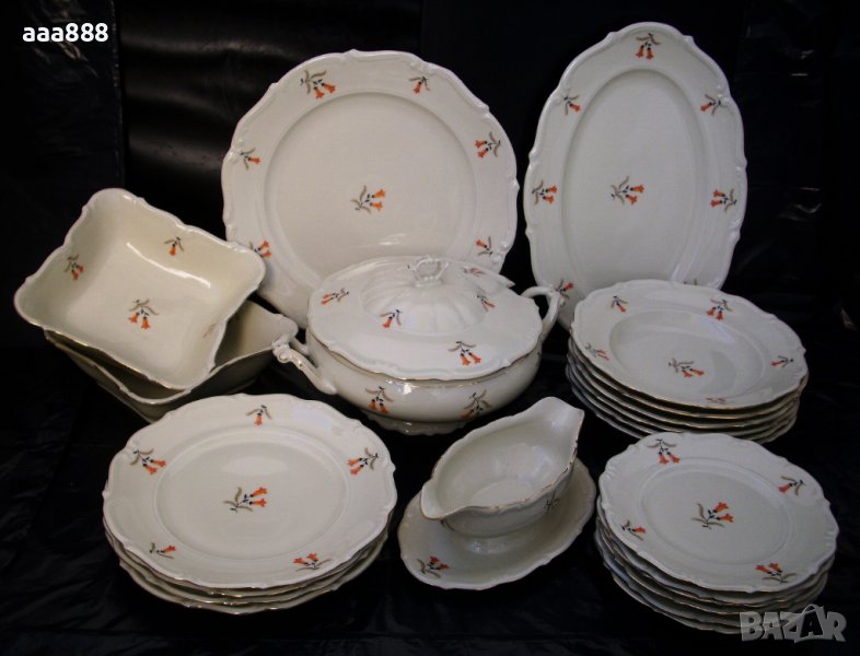 Сервиз за хранене Carl Tielsch – Altwasser порцелан   , снимка 1