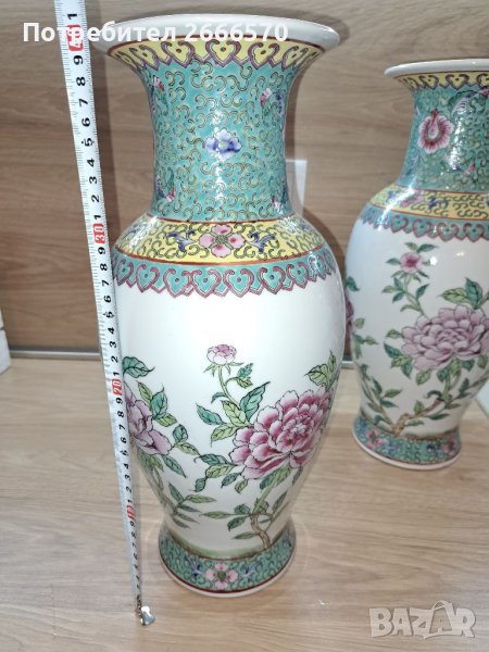 Китайска ваза Китайски порцелан , снимка 1