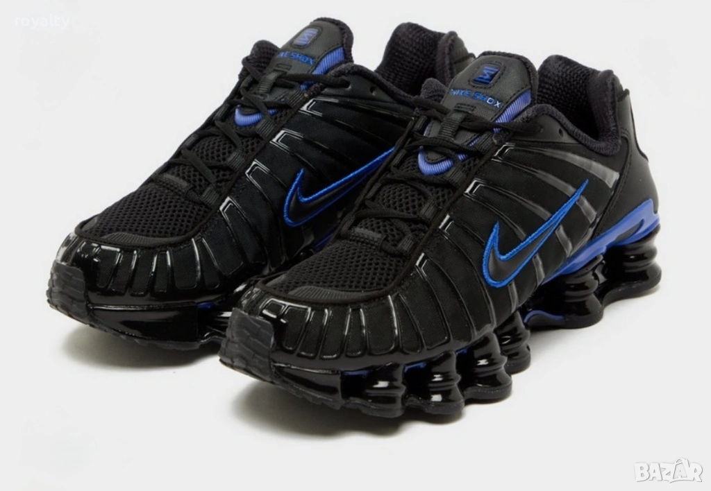 Nike Shox TL Черно и Синьо, снимка 1